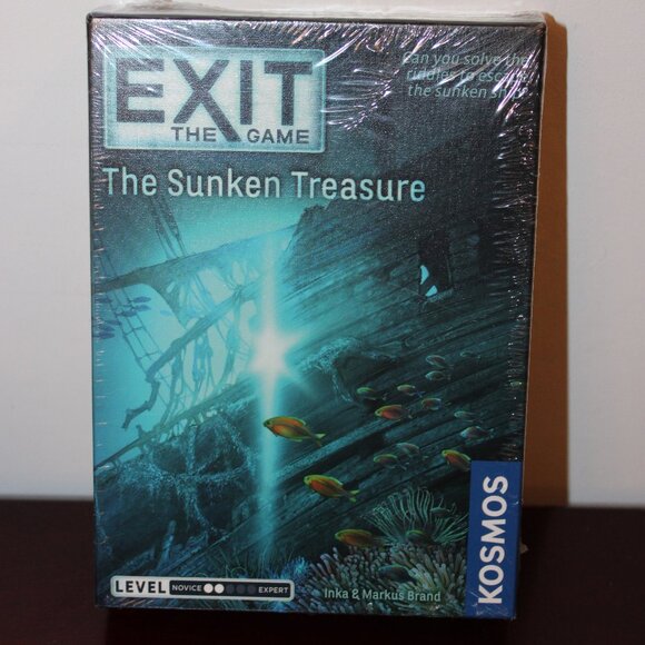 The Sunken Treasure EXIT the Game Escape Room strategy game Kosmos 694050 - Picture 1 of 2